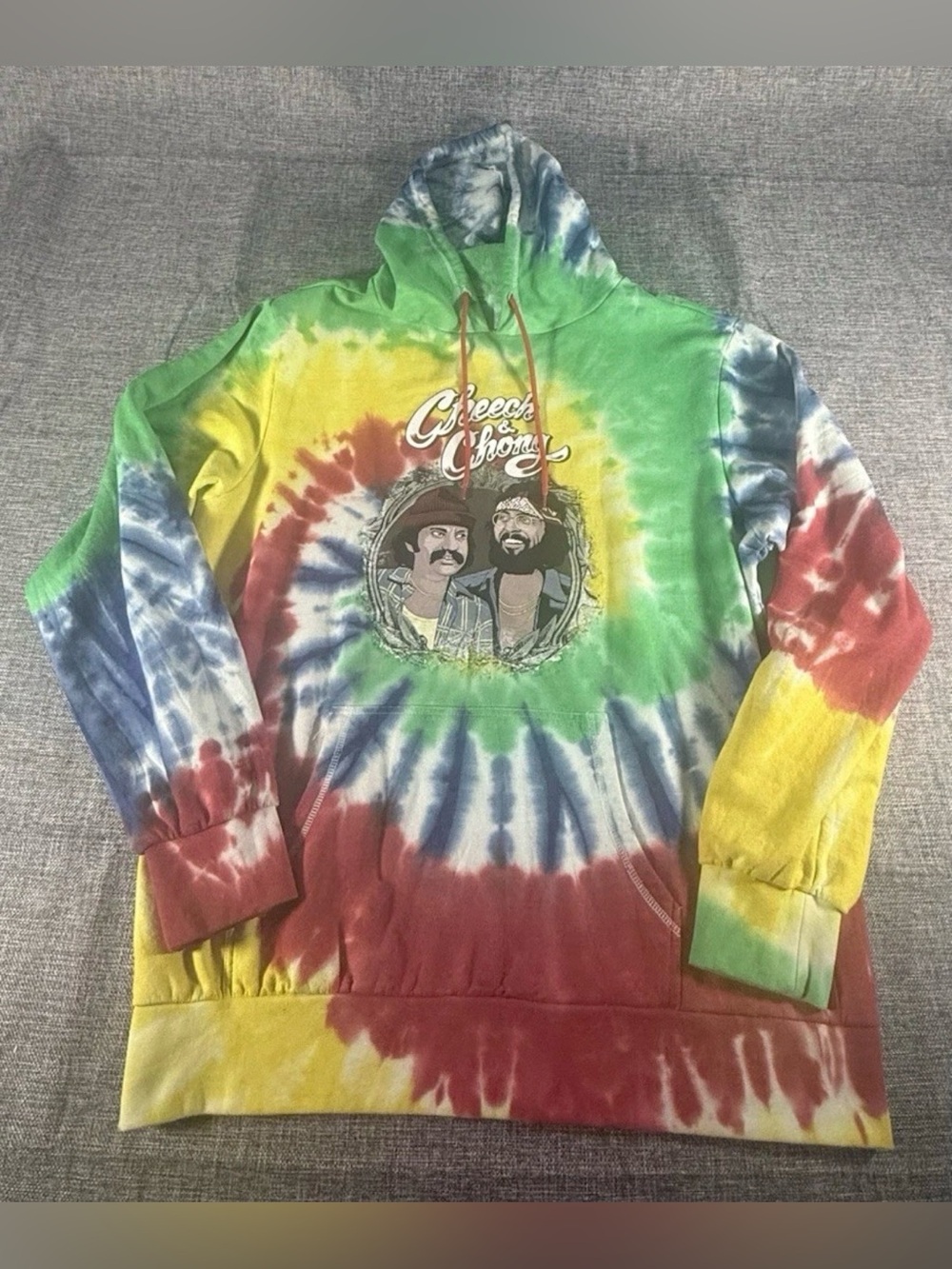 Creech & Chongo Tie-Dye Pullover Hoodie - Multicolor